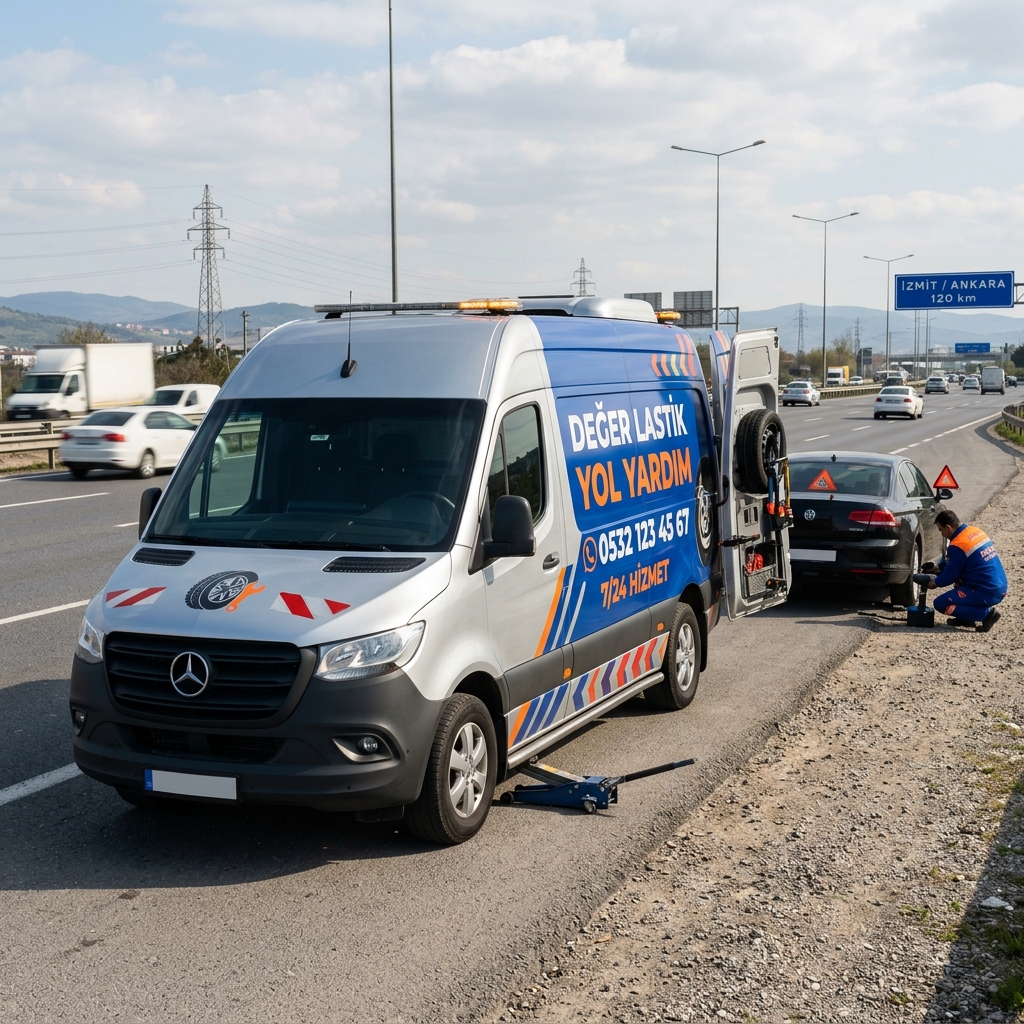 İnönü Değer Lastik Yol Yardım Aracı - Çiğli Lastikçi